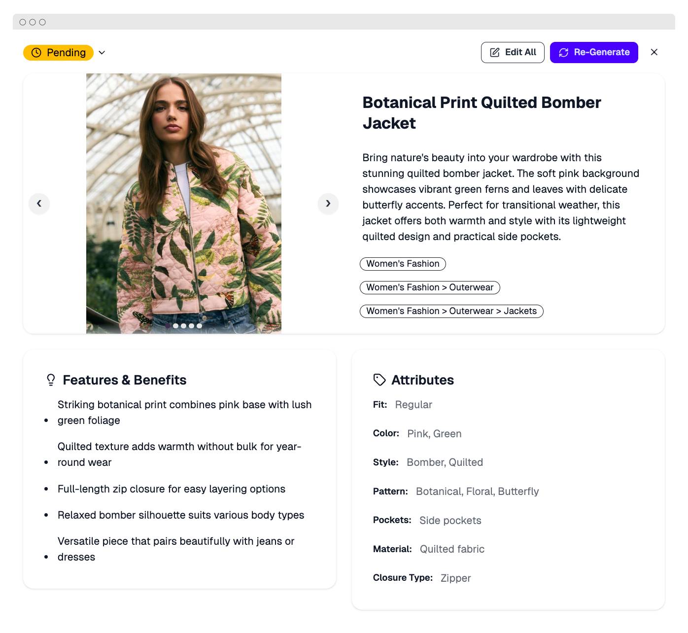 Merchi.ai Platform Screenshot